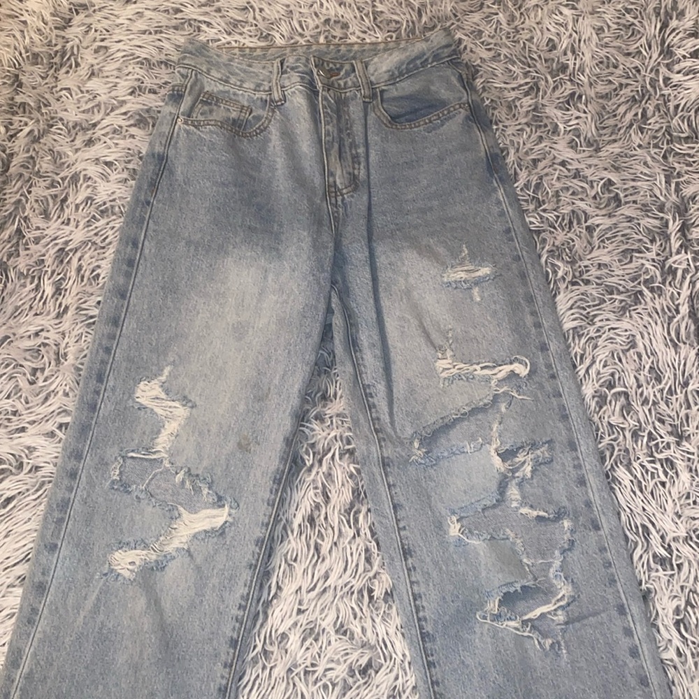Shein Ripped Jeans Size 26